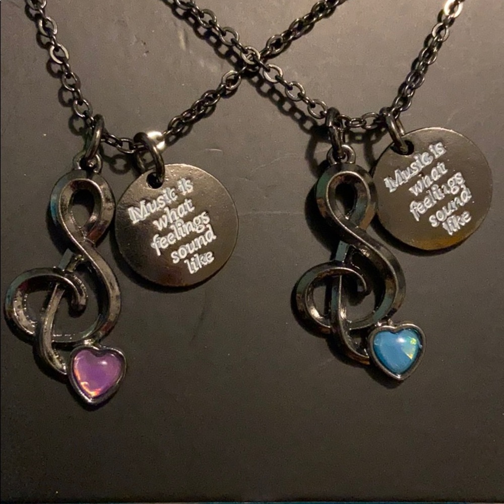 DONATING TOMORROW Music Friendship Necklaces